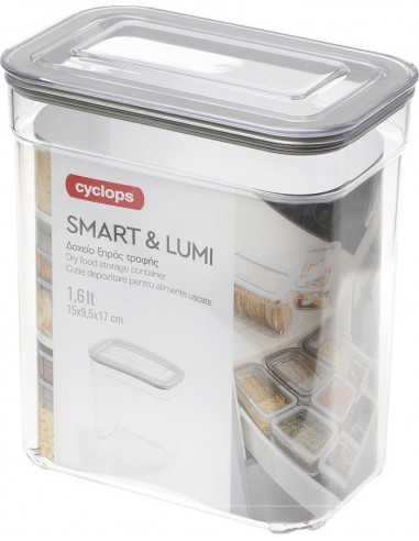 ΔΟΧΕΙΟ ΞΗΡΑΣ ΤΡΟΦΗΣ 1600ml SMART&LUMI