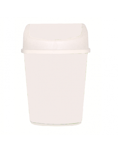 Κάδος 55λτ Αιωρούμενο Καπάκι Λευκός...