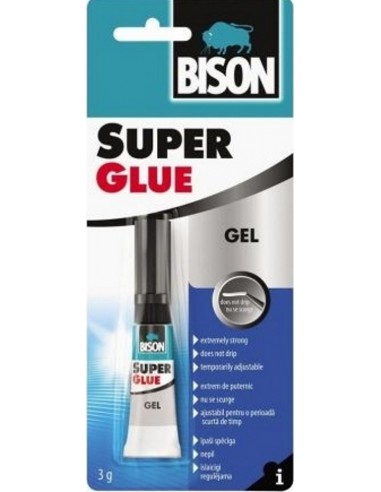 ΚΟΛΛΑ SUPER GLUE GEL 3gr BISON