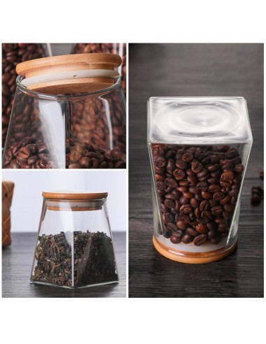 ΒΑΖΟ ΜΕ ΞΥΛΙΝΟ ΚΑΠΑΚΙ ΤΕΤΡΑΓΩΝΟ 950ml