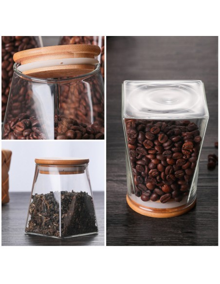 ΒΑΖΟ ΜΕ ΞΥΛΙΝΟ ΚΑΠΑΚΙ ΤΕΤΡΑΓΩΝΟ 950ml