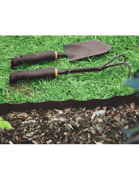 ΔΙΑΧΩΡΙΣΤΙΚΟ ΚΗΠΟΥ 9mX25cm ΚΑΦΕ OBFB0925