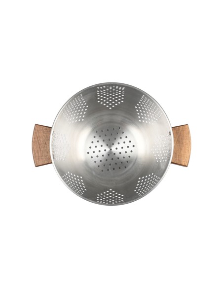 ΣΟΥΡΩΤΗΡΙ ΖΥΜΑΡΙΚΩΝ ALLURE ΑΝΟΞΕΙΔΩΤΟ 22cm ΜΕ ΞΥΛΙΝΕΣ ΛΑΒΕΣ