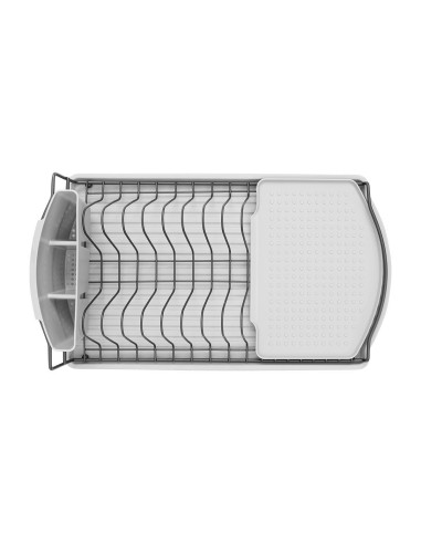 ΠΙΑΤΟΘΗΚΗ STUDIO ΜΕΤΑΛΛΙΚΗ 47x26cm ΓΚΡΙ