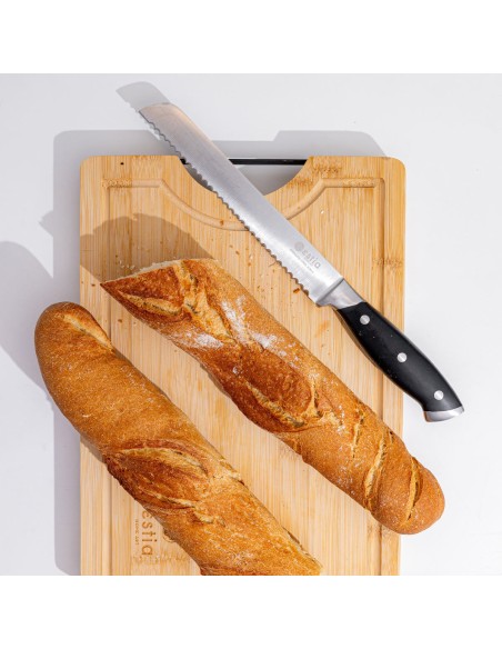 ΜΑΧΑΙΡΙ ΨΩΜΙΟΥ BUTCHER ANOΞΕΙΔΩΤΟ 2.3mm ME ΛΕΠΙΔΑ 3CR14