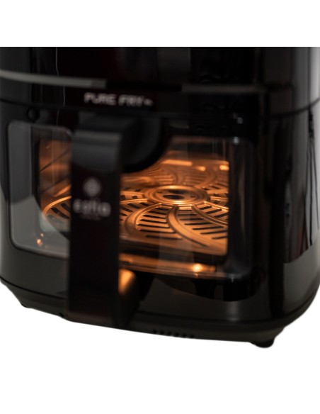 ΦΡΙΤΕΖΑ ΑΕΡΟΣ PURE FRY XL 1700w 9.1lt ME ΨΗΦΙΑΚΗ ΟΘΟΝΗ & 8 ΠΡΟΓΡΑΜΜΑΤΑ ΜΑΥΡΟ