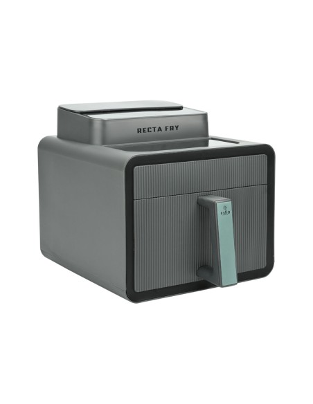 ΦΡΙΤΕΖΑ ΑΕΡΟΣ RECTA FRY 1600w 7lt ME ΨΗΦΙΑΚΗ ΟΘΟΝΗ & 6 ΠΡΟΓΡΑΜΜΑΤΑ ΓΚΡΙ