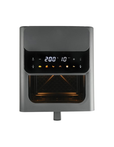 ΦΡΙΤΕΖΑ ΑΕΡΟΣ RECTA FRY 1600w 7lt ME ΨΗΦΙΑΚΗ ΟΘΟΝΗ & 6 ΠΡΟΓΡΑΜΜΑΤΑ ΓΚΡΙ