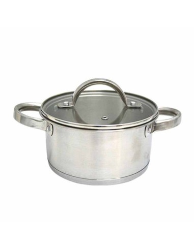 ΚΑΤΣΑΡΟΛΑ INOX ΓΥΑΛΙΝΟ ΚΑΠΑΚΙ ALTERA...